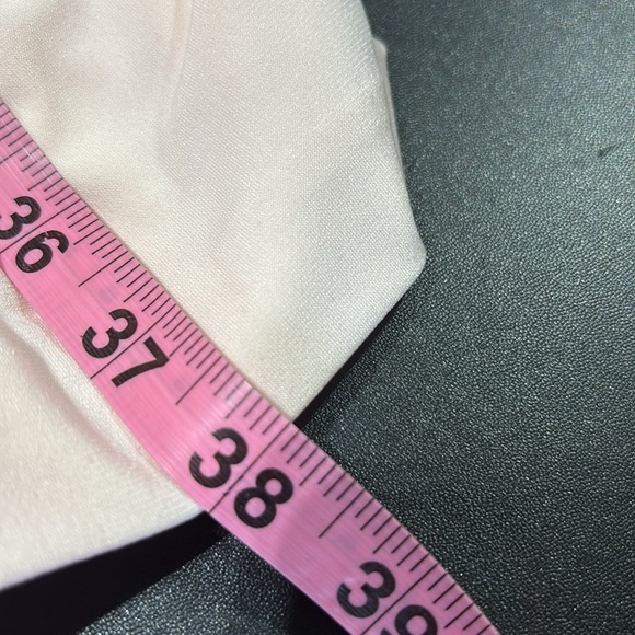 Calvin Klein Long butterfly ruffle sleeve,scoop neck,zipper back, lined, blush - Picture 9 of 11